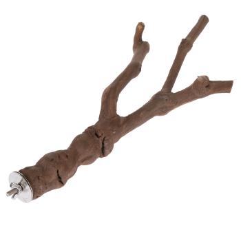 TIAKI Y-ülőrúd szőlőveszőből madaraknak - XL méret: kb. Ø 3,5 x H 40 cm