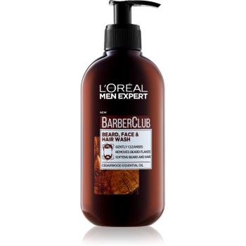 L’Oréal Paris Men Expert Barber Club čisticí gel na vousy, tvář a vlasy 200 ml