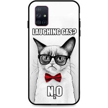 TopQ Samsung A71 3D silikon Grumpy Cat 47518 (Sun-47518)