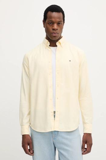 Bavlnená košeľa Tommy Hilfiger regular, s golierom button-down, MW0MW35774