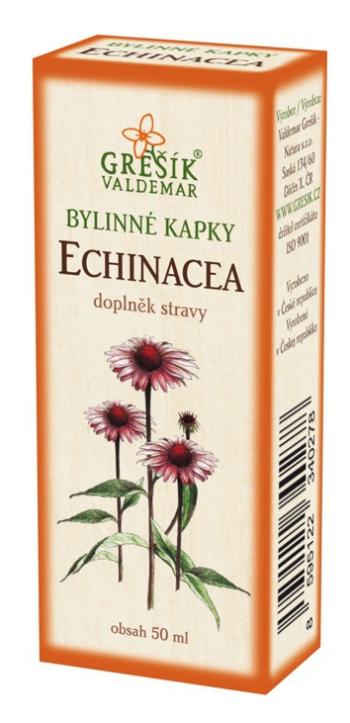 Valdemar Grešík Grešík Echinacea, bylinné kapky 50 ml