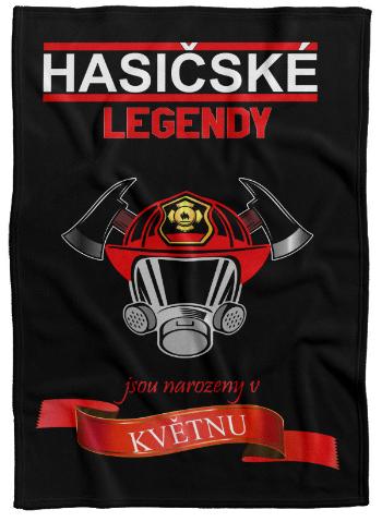 Deka Hasičské legendy - měsíc (Měsíc: 05 - Květen, Podšití beránkem: NE)