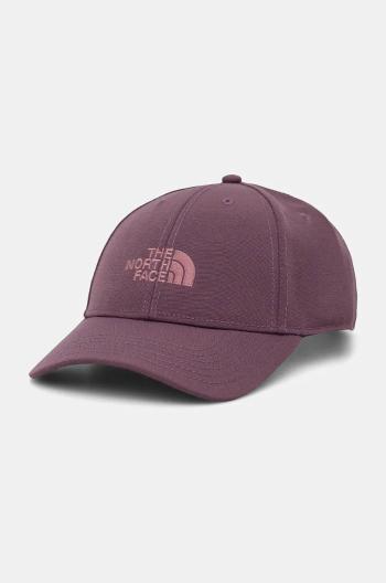 Kšiltovka The North Face Recycled 66 Classic Hat růžová barva, s aplikací, NF0A4VSV1NI1