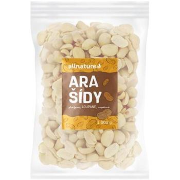 Allnature Arašídy pražené loupané nesolené 1000 g (13488V)