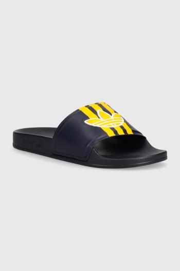 Pantofle adidas Originals Adilette pánské, tmavomodrá barva, ID5787