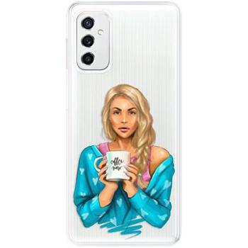 iSaprio Coffe Now pro Blond pro Samsung Galaxy M52 5G (cofnoblo-TPU3-M52_5G)