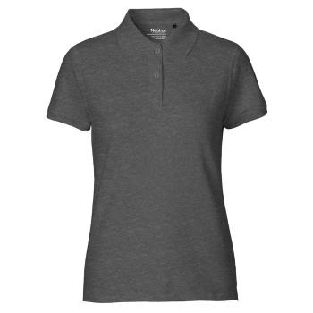 Neutral Dámská polokošile Classic z organické Fairtrade bavlny - Tmavý melír | XXL