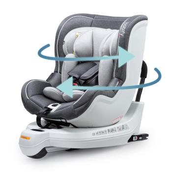 Babify Swivel 360 Protect, dětská autosedačka, 0-4 roky, upevňovací systém ISOFIX, R44/04