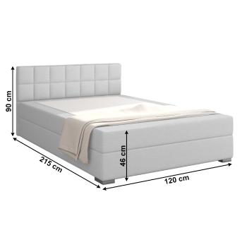 Boxspringová postel FERATA KOMFORT Tempo Kondela 120 x 200 cm