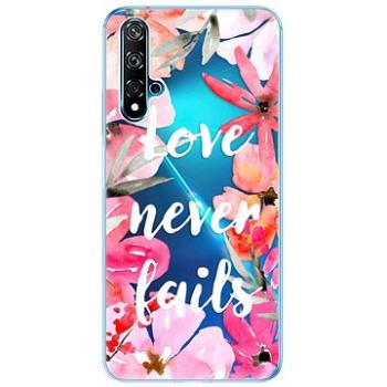 iSaprio Love Never Fails pro Huawei Nova 5T (lonev-TPU3-Nov5T)