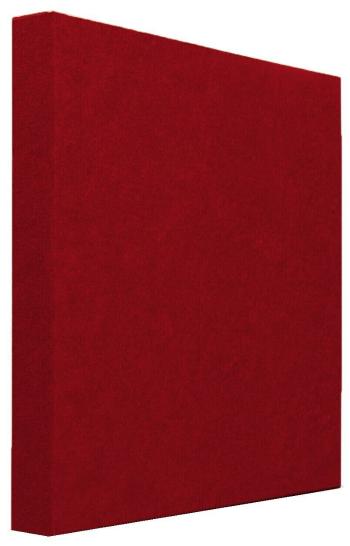 Mega Acoustic SqPET 3 cm Dark Red Absorpční penový panel