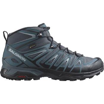 Salomon X ULTRA PIONEER MID GTX Pánská turistická obuv, tmavě modrá, velikost 44