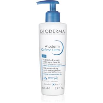 Bioderma Atoderm Créme Ultra vyživující tělový krém pro normální až suchou citlivou pokožku bez parfemace 200 ml