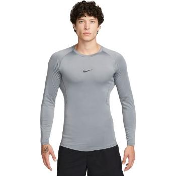 Nike DRI-FIT Pánské termotričko, šedá, velikost