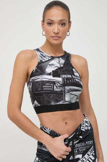 Top Versace Jeans Couture dámský, černá barva, 76HAM227 JS301