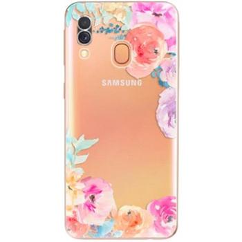 iSaprio Flower Brush pro Samsung Galaxy A40 (flobru-TPU2-A40)