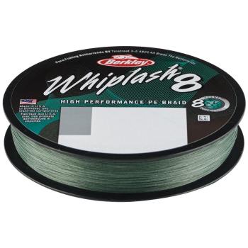 Berkley splétaná šňůra whiplash 8 green - 0,16 mm 20,9 kg 300 m