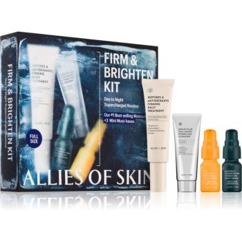 Allies of Skin Firm & Brighten Kit dárková sada pro rozjasnění a vyhlazení pleti