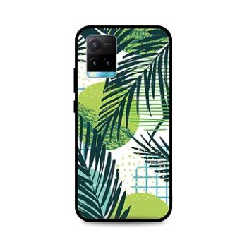 TopQ Kryt LUXURY Vivo Y33s pevný Green Leaves 71194 (Sun-71194)