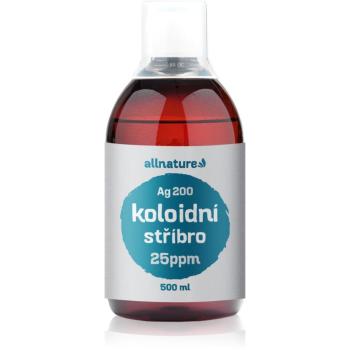 Allnature Koloidní stříbro Ag200 25 ppm čisticí tonikum 500 ml