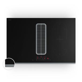 Klarstein Verosteel indukční varná deska s integrovaným odsavačem par, elegantní, minimalistická, výkonná 8400W 80cm