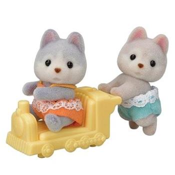 Sylvanian Families Dvojčata Husky (5054131056387)