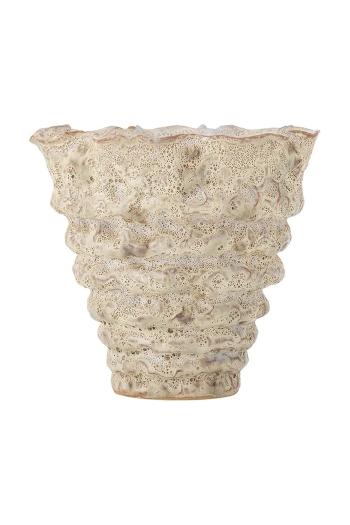 Bloomingville virágcserép tartó Colleen 22,5 x 21 cm fehér