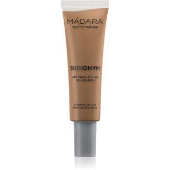 MÁDARA Skinonym Semi-Matte Peptide dlouhotrvající make-up s peptidy odstín #75 Auburn 30 ml