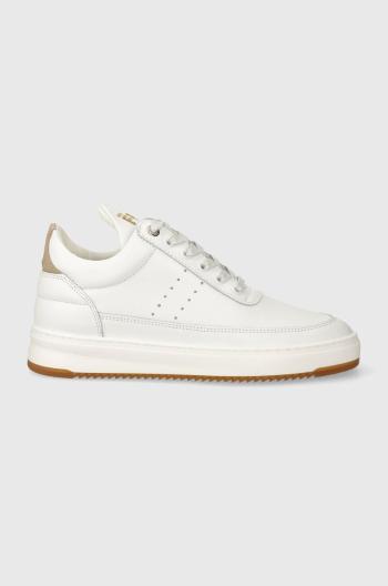 Kožené sneakers boty Filling Pieces Low Top Bianco bílá barva, 10127791921