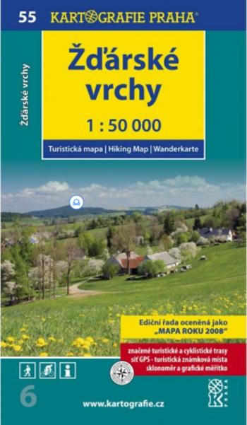 1: 50T (55)-Žďárské vrchy (turistická mapa)