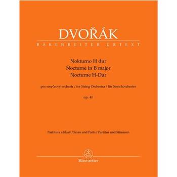 Nokturno H dur: pro smyčcový orchestr op. 40 (9790260109148)