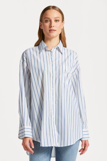 KOŠILE GANT OS STRIPE SHIRT WHITE