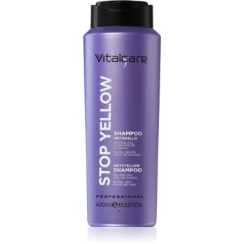 Vitalcare Professional Stop Yellow fialový šampon pro blond a šedivé vlasy 400 ml