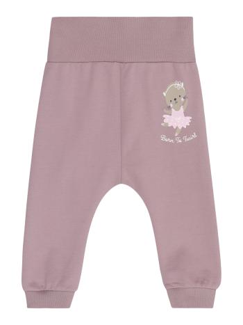 NAME IT Nadrág 'NBFVRILLIE'  világosbarna / mályva / rózsaszín / piszkosfehér