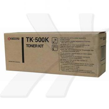 Kyocera originál toner TK500K, black, 8000str., 370PD0KW, Kyocera FS-C5016N, O, čierna