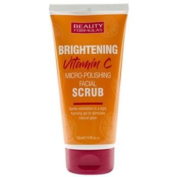 BEAUTY FORMULAS Rozjasňující pleťový scrub s vitamínem C 150 ml (5012251013369)