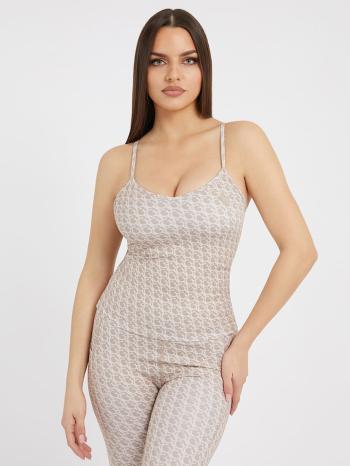 Guess dámský béžový sportovní top - M (P17X)