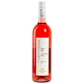 VINAŘSTVÍ VOLAŘÍK Merlot rosé výběr z hroznů 2021, 0,75 l (8595613701250)