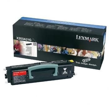 LEXMARK X203A21G - originální toner, černý, 2500 stran