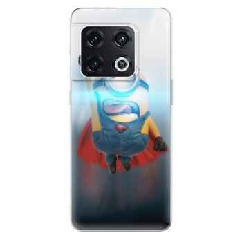 Odolné silikonové pouzdro iSaprio - Mimons Superman 02 - OnePlus 10 Pro