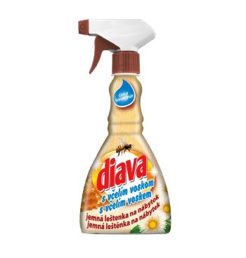 Diava Leštěnka na nábytek s včelím voskem 330 ml