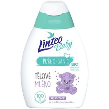 LINTEO BABY Tělové Mléko s Bio měsíčkem lékařským 250 ml (8594158373519)