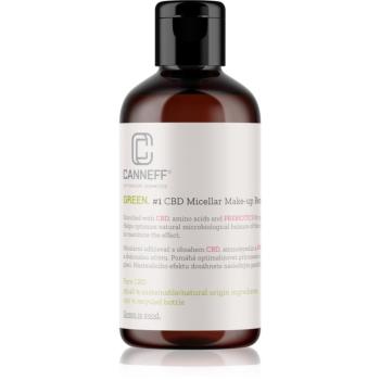 Canneff Green CBD Micellar Make-up Remover čisticí a odličovací micelární voda 200 ml