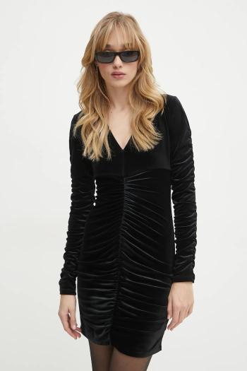 Šaty Guess IVANA čierna farba, mini, priliehavé, W5RK30 KCM62