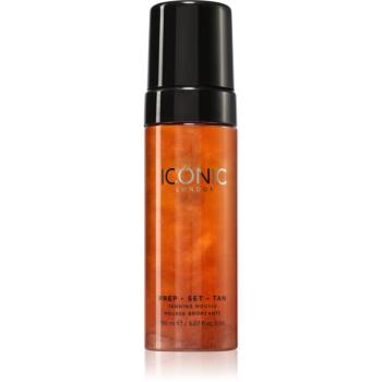 ICONIC London Prep Set Tan Mousse samoopalovací pěna odstín Glow 150 ml