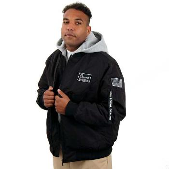 Zimní bunda Cocaine Life MA-1 Jacket Black - XL