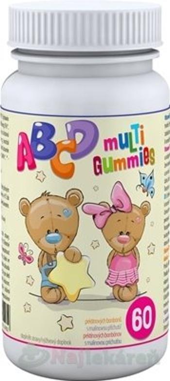 CLINICAL ABCD Multi Gummies 60 pektínových cukríkov