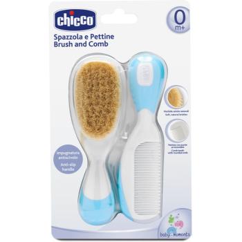 Chicco Baby Moments sada na vlasy 0m+ Blue