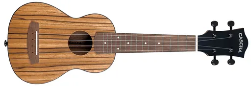 Cascha CUSZW1 Soprano Zebra Wood