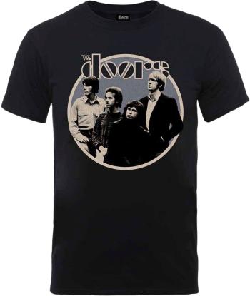 The Doors Tričko Retro Circle Unisex Black M